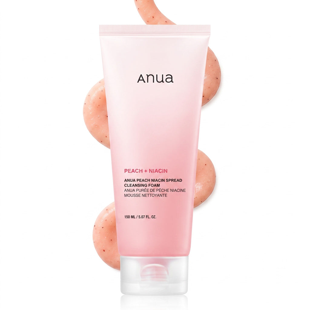 Anua Peach Niacin Spread Espuma de Limpeza 150 ml