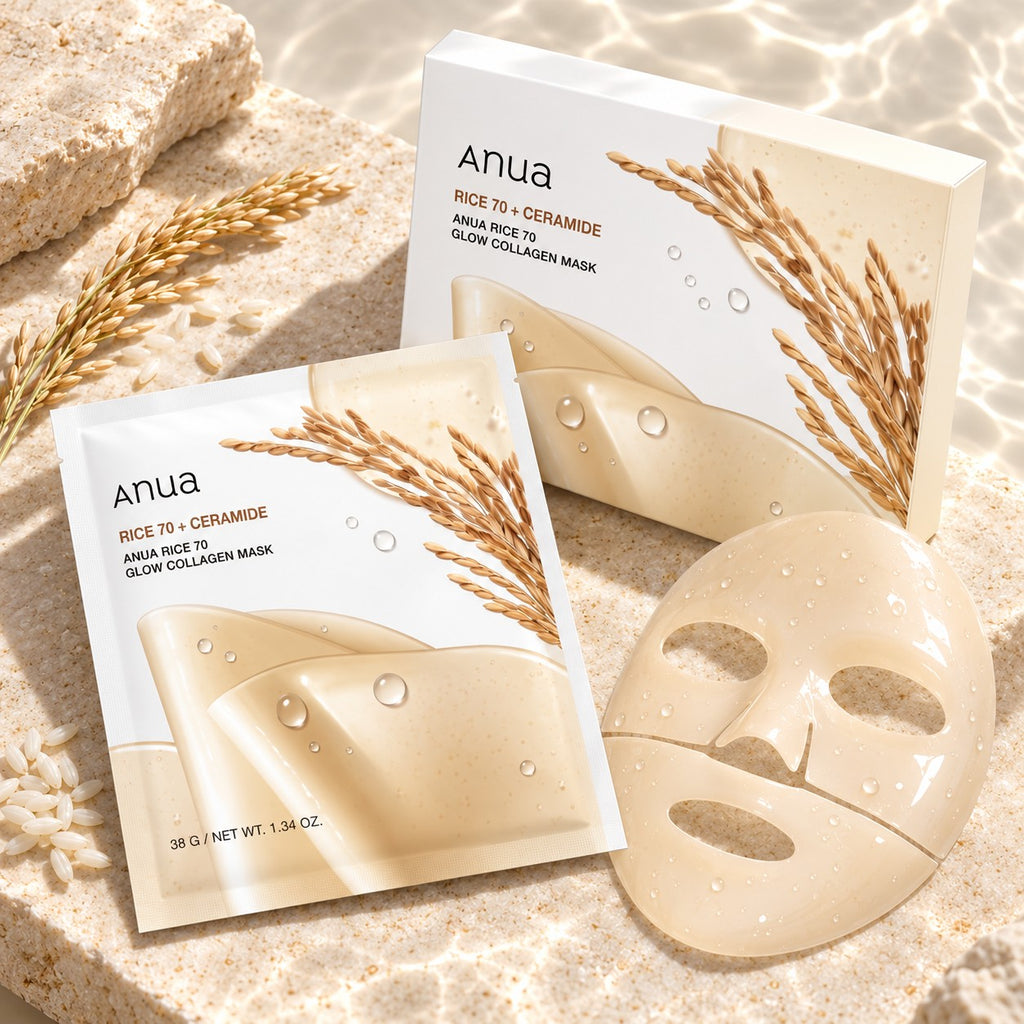 Anua Rice Máscara 4 un.