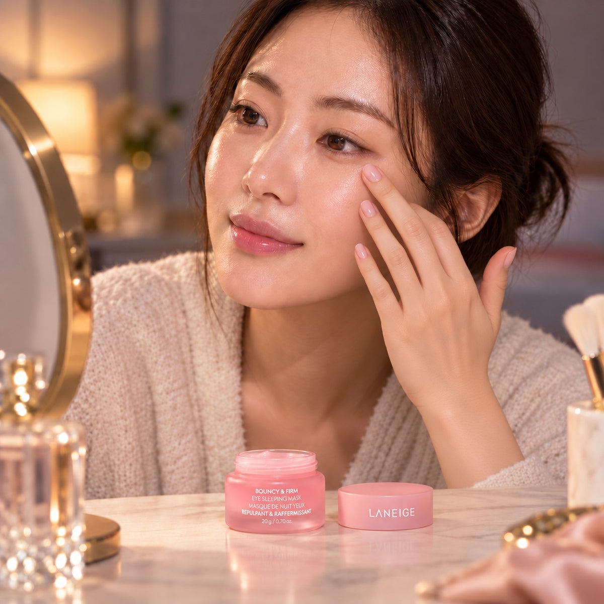 LANEIGE Bouncy & Firm Máscara de Noite para os Olhos 20 g