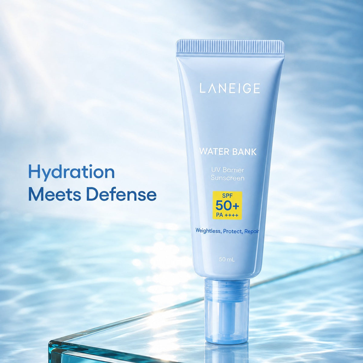 LANEIGE Water Bank UV Barrier Protetor Solar SPF 50+ PA++++ 50 ml