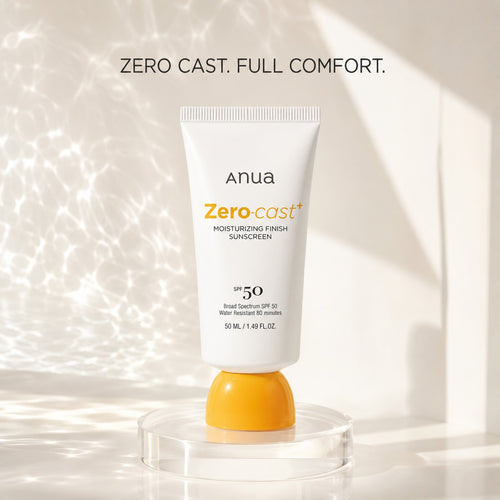 Anua Zero-Cast Hidratante Finish Protetor Solar 50 ml