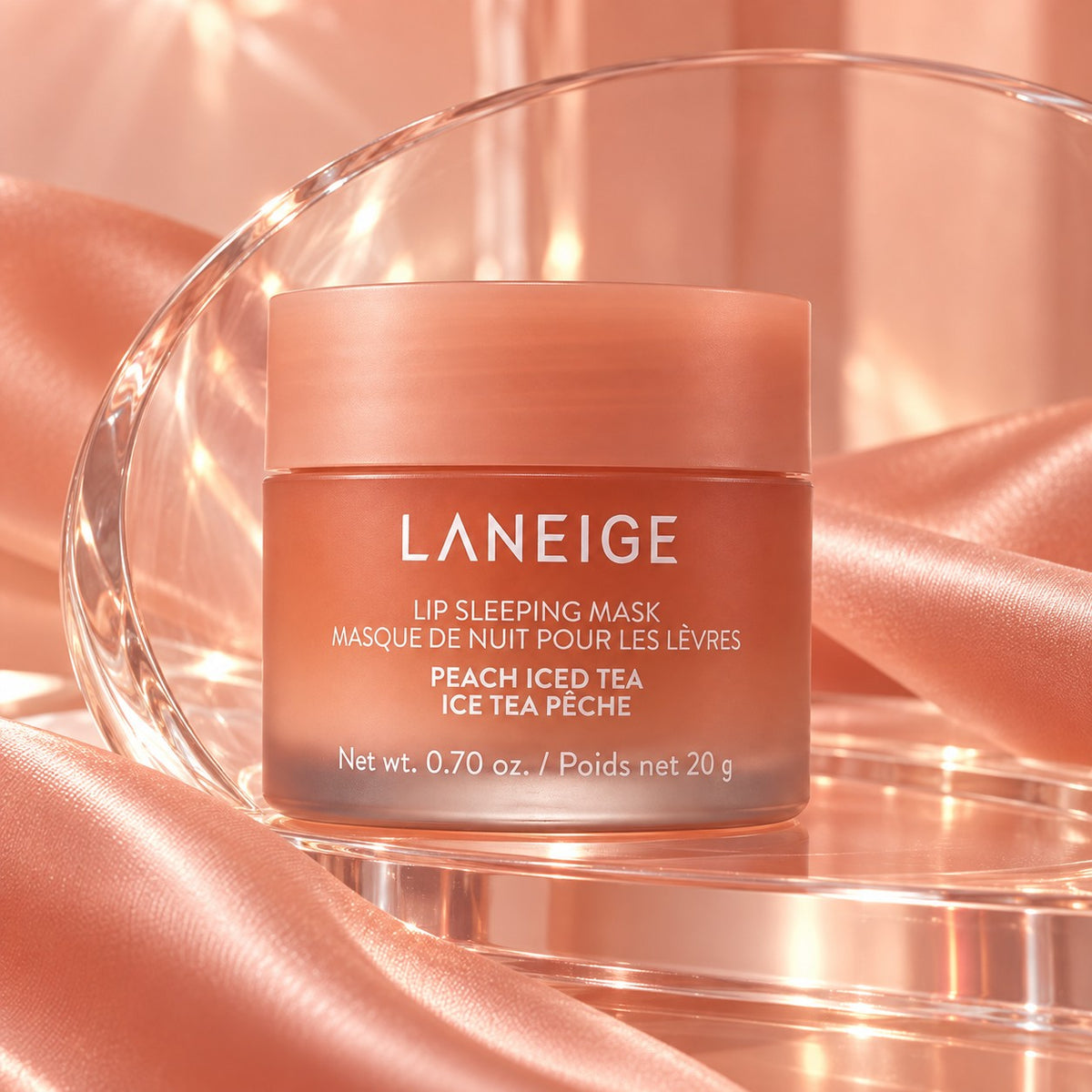 LANEIGE Máscara de Noite para os Lábios EX Pêssego 20 g