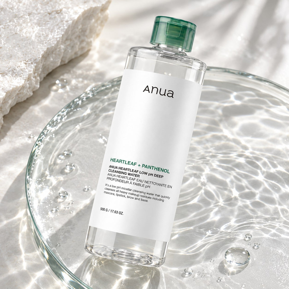Anua Heartleaf Low pH Deep Água de Limpeza 500 g