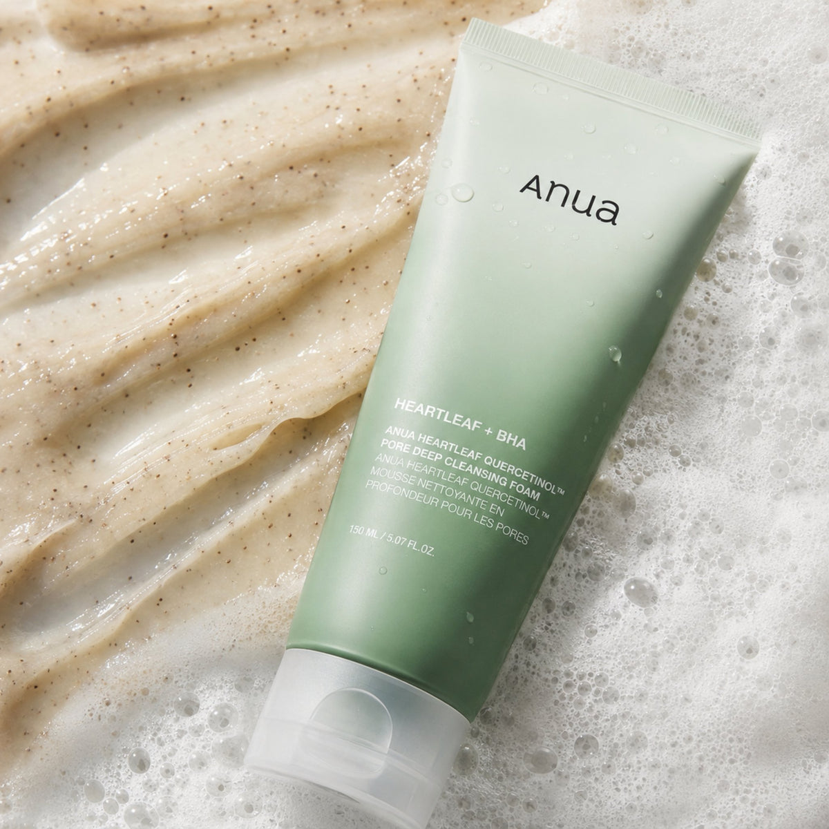 Anua Heartleaf Quercetinol™ Pore Deep Espuma de Limpeza 150 ml