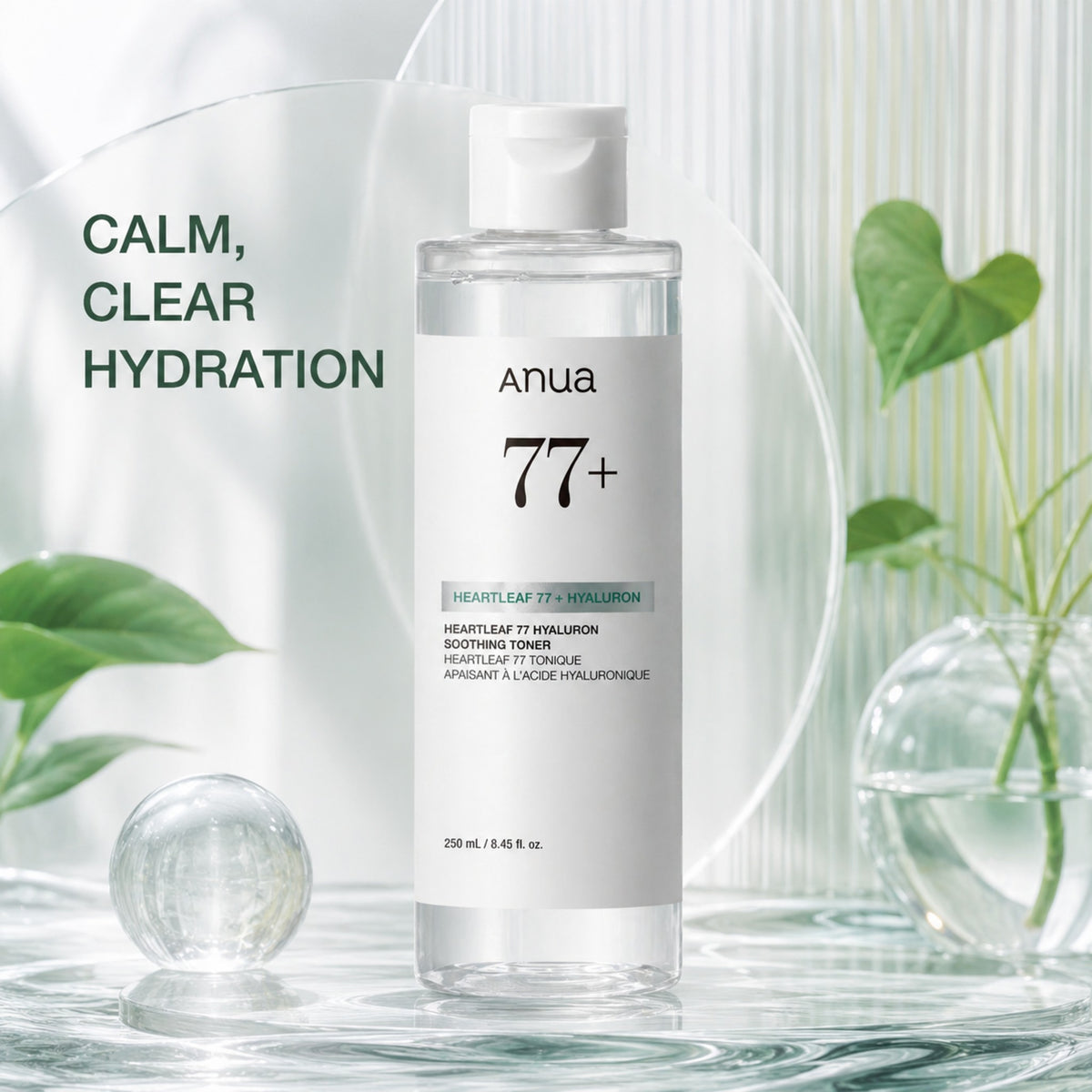 Anua Heartleaf 77 Hyaluron Soothing Tónico 250 ml