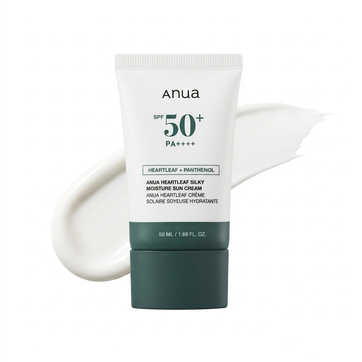 Anua Heartleaf Silky Moisture Creme Solar SPF 50+ PA++++ 50 ml
