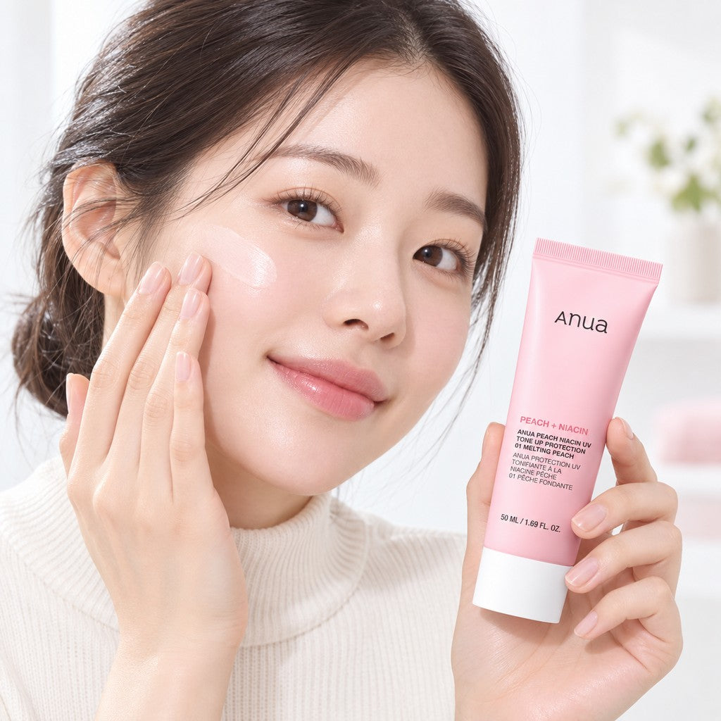 Anua Peach Niacin UV Tone Up Protection 01 Melting Peach 50 ml
