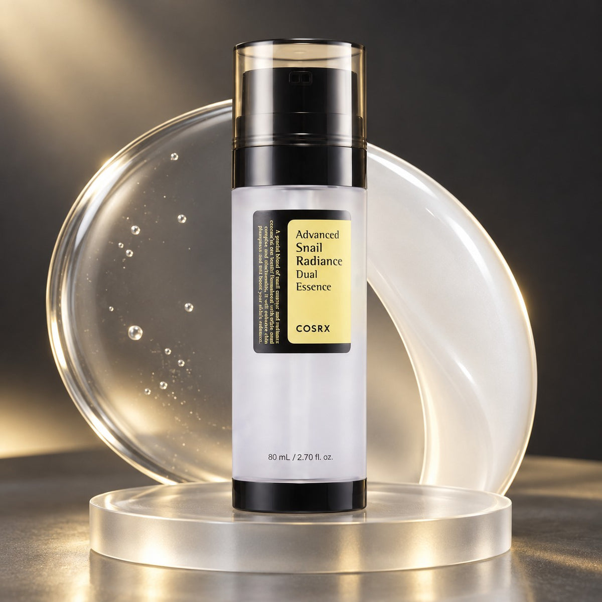 COSRX Advanced Snail Radiance Dual Essência 80 ml