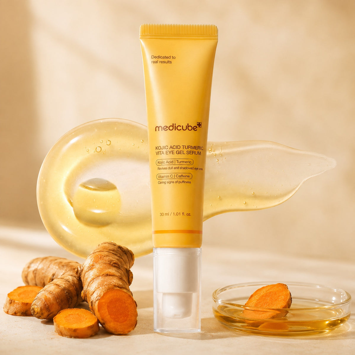 medicube Kojic Acid Turmeric Vita Eye Gel Sérum 30 ml