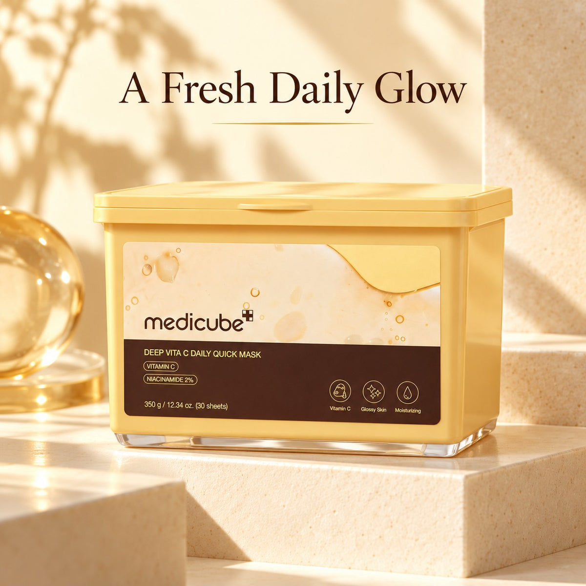 medicube Deep Vita C Daily Quick Máscara 30 unidades