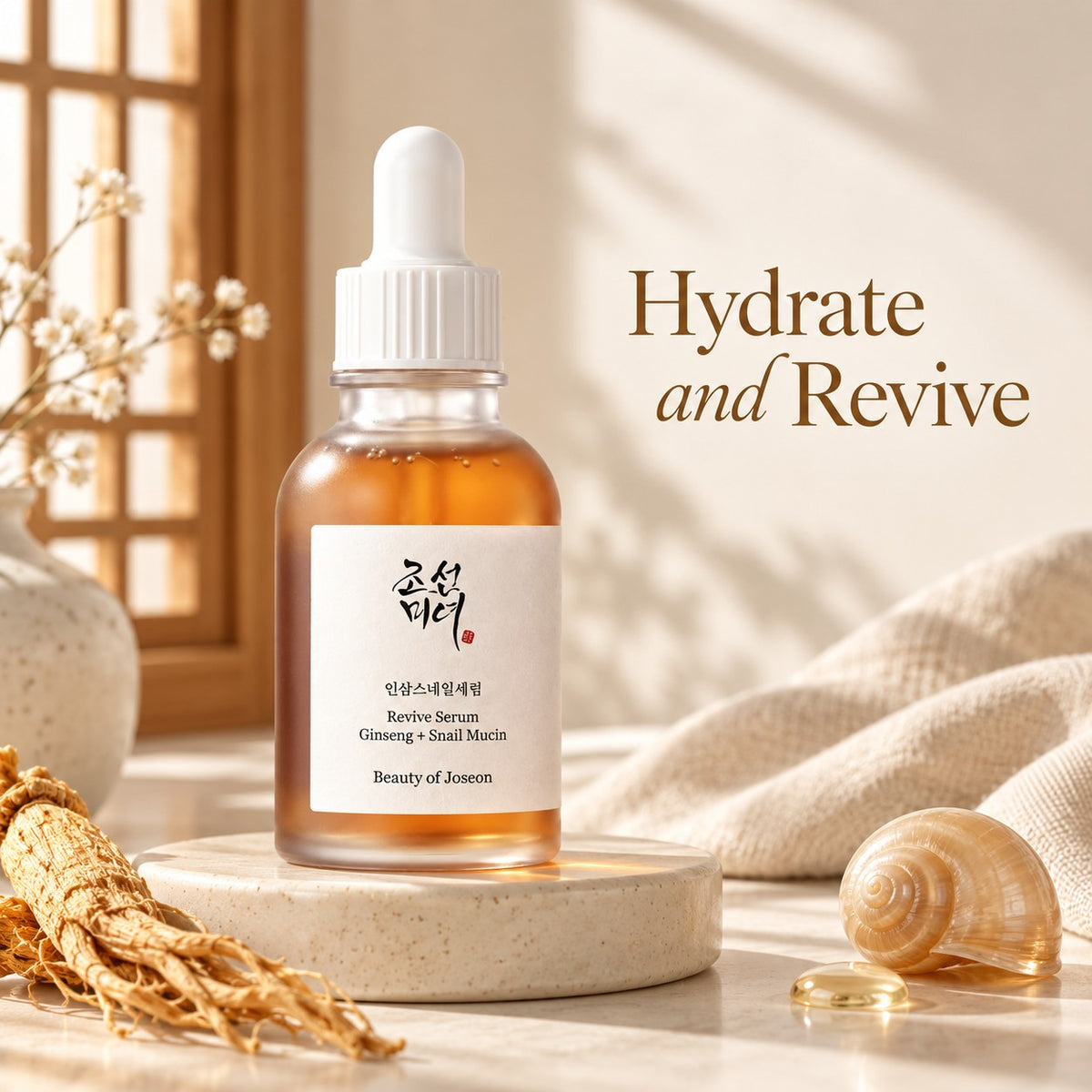 Beauty of Joseon Revive Sérum: Ginseng + Snail Mucin 60 ml