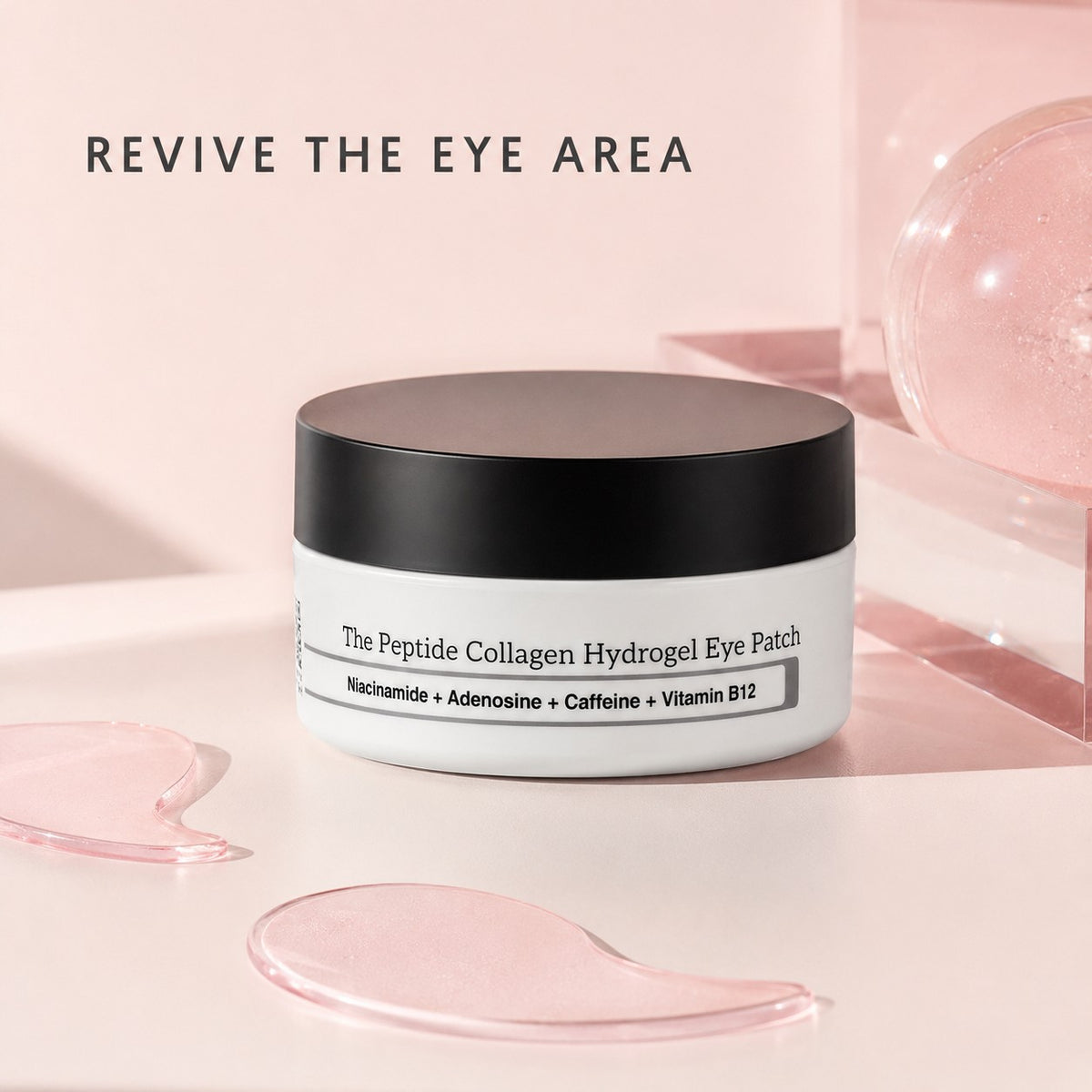 COSRX The Peptide Collagen Hydrogel Máscara de Olhos 60 Patches