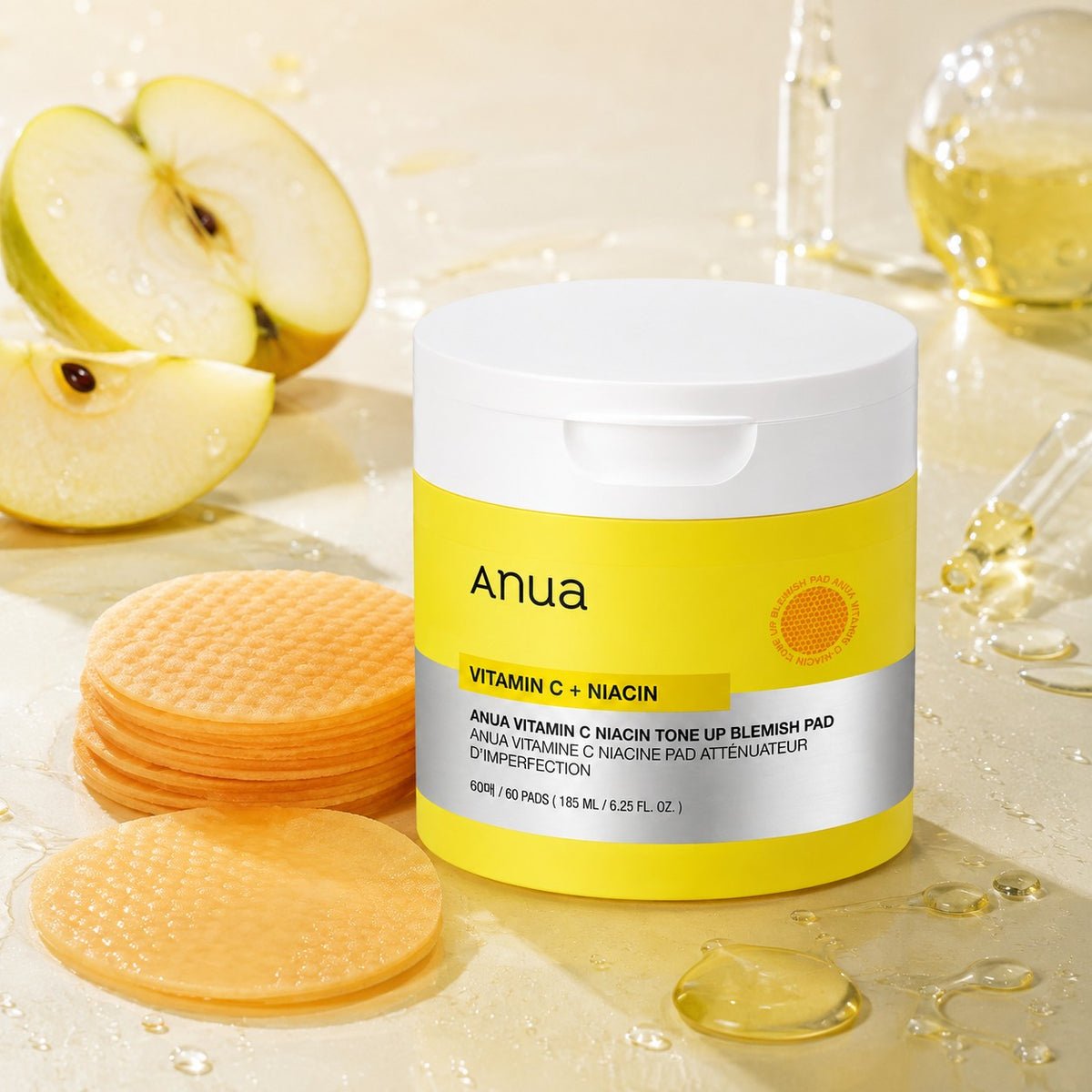 Anua Vitamin C Niacin Tone Up Blemish Disco 60 pads
