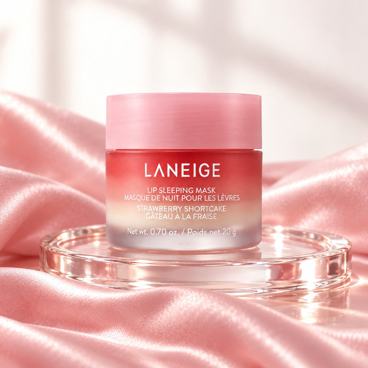 LANEIGE Máscara de Noite para os Lábios EX Morango 20 g