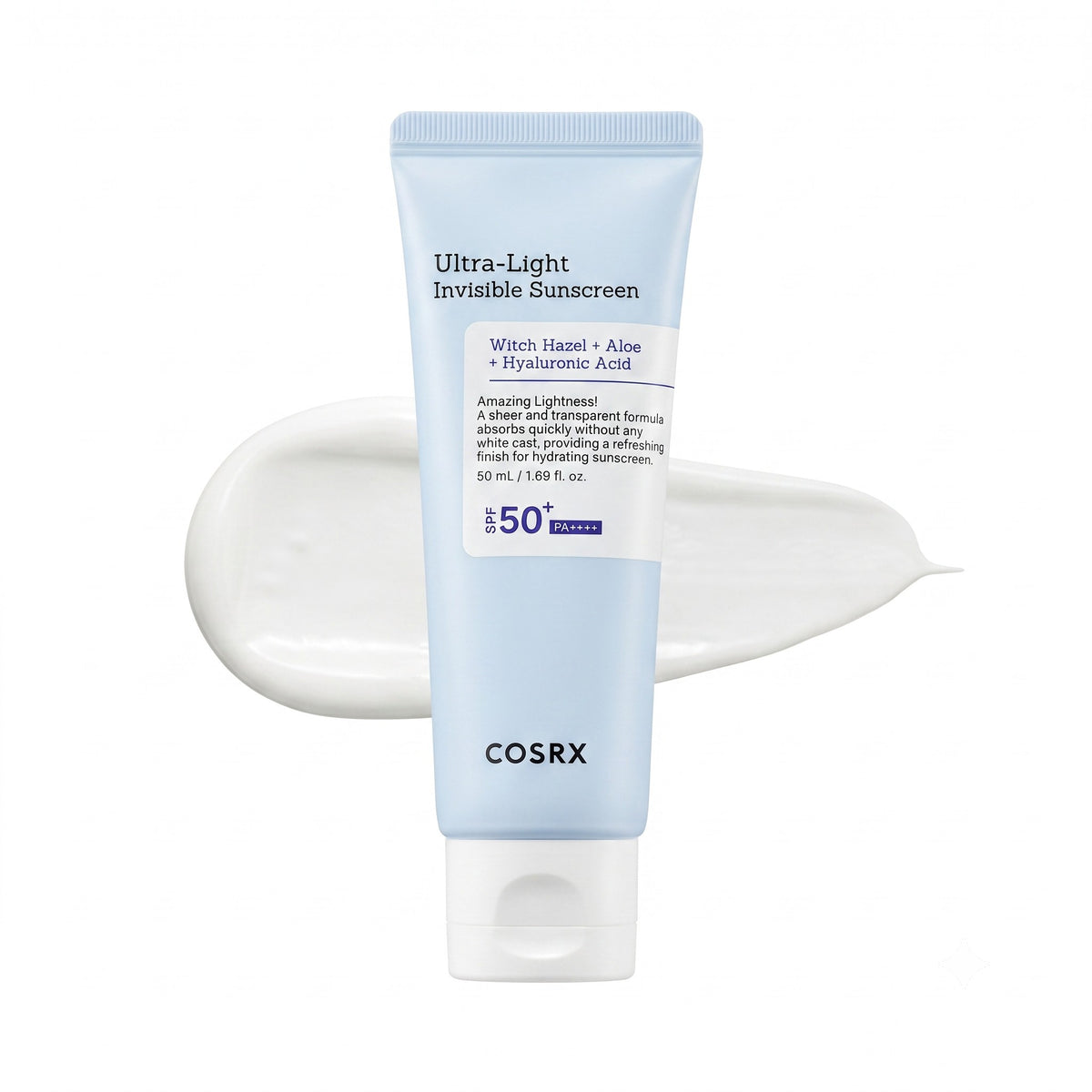 COSRX Ultra Light Invisible Sérum Solar SPF 50+ PA++++ 50 ml