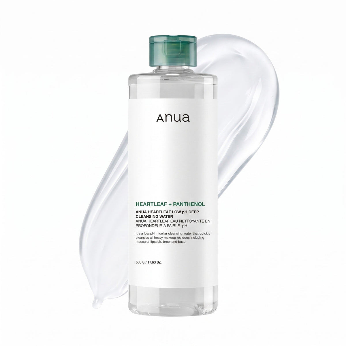 Anua Heartleaf Low pH Deep Água de Limpeza 500 g