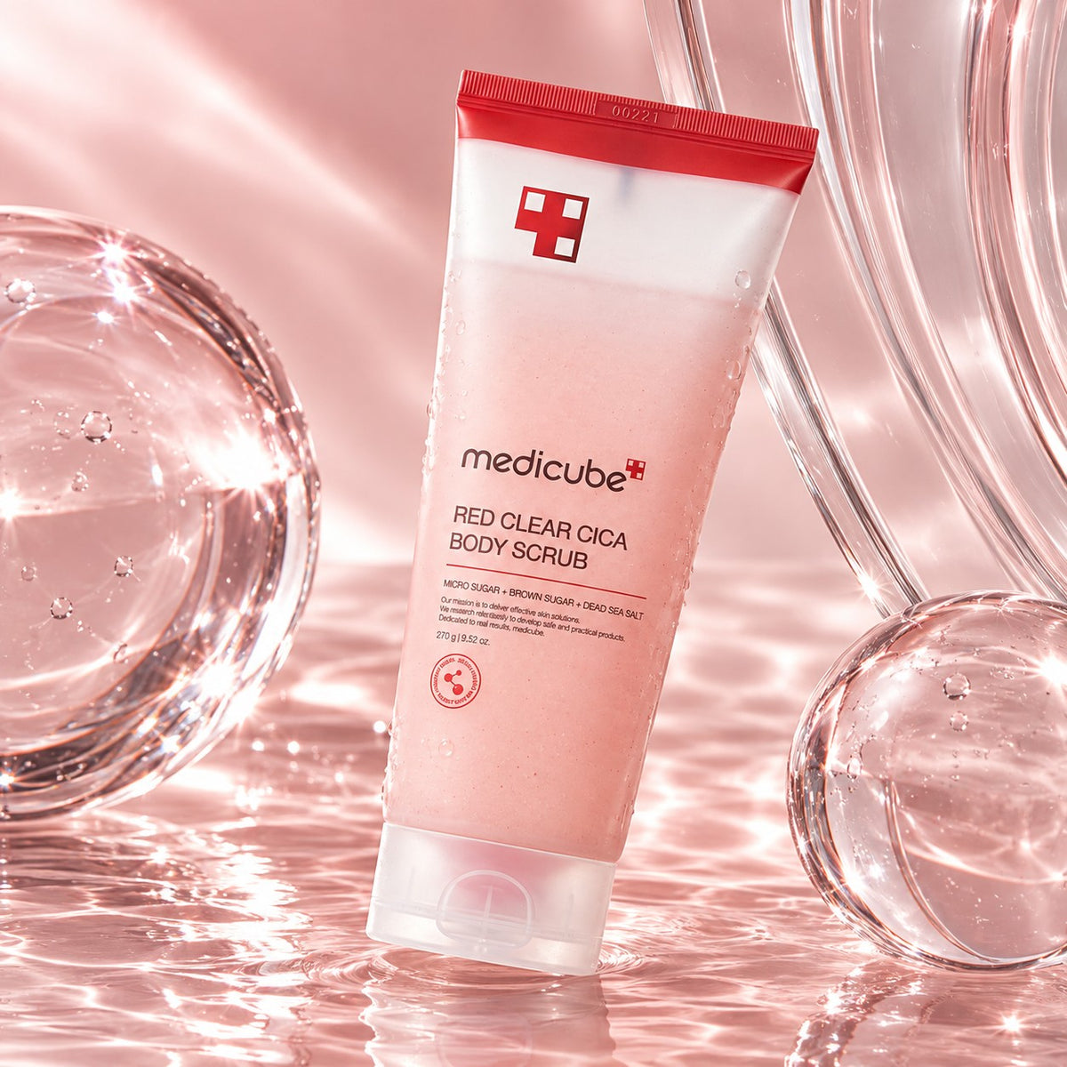 medicube Red Clear Cica Body Scrub 270 g
