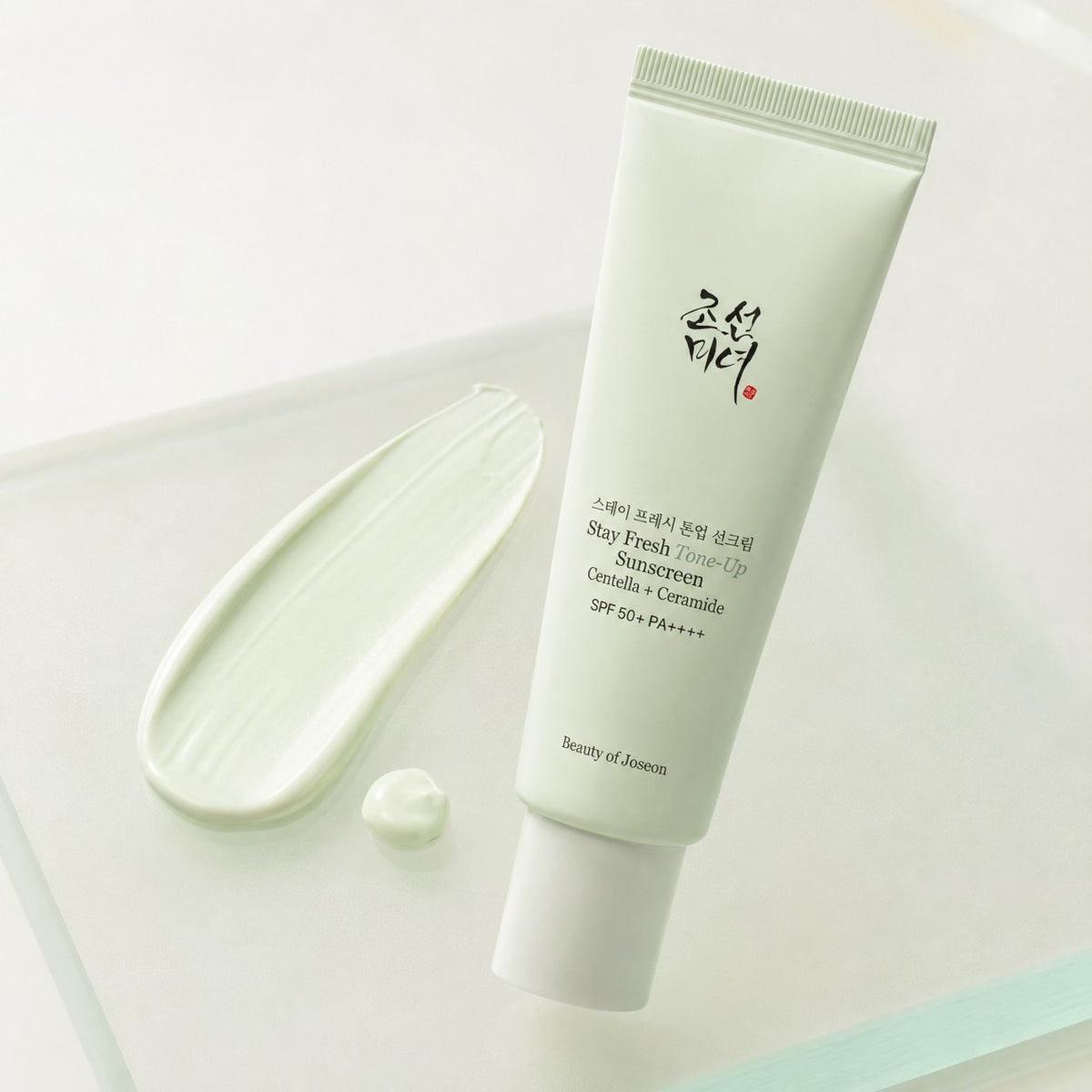 Beauty of Joseon Stay Fresh Tone Up Protetor Solar Centella + Ceramide Green 50 ml