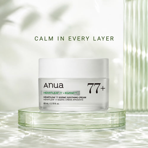 Anua Heartleaf 77 B3Zinc Soothing Creme 80 ml