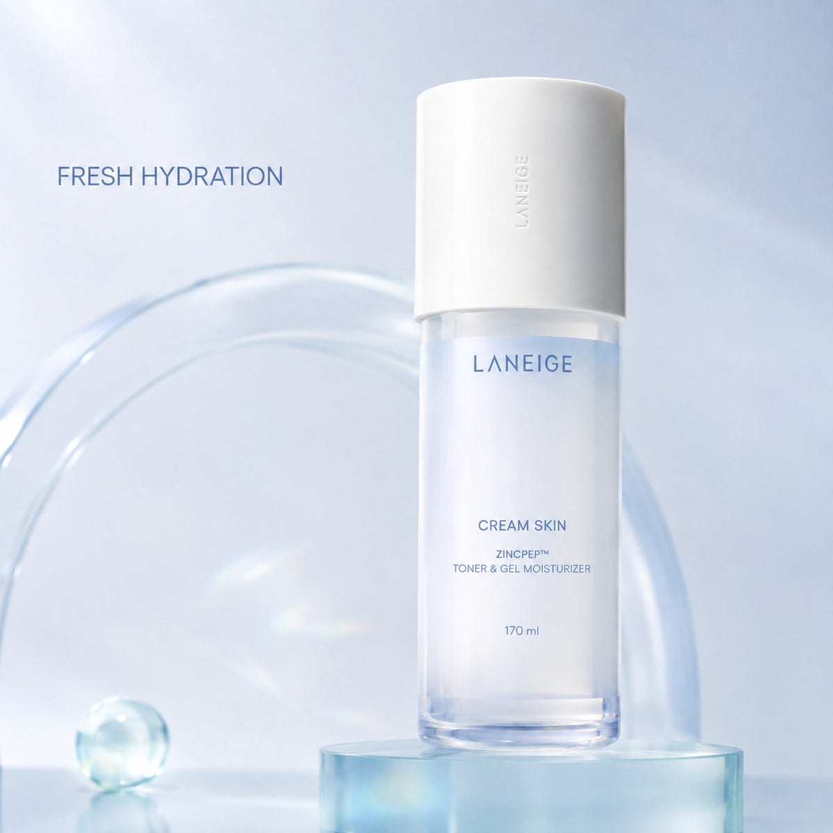 LANEIGE Creme Skin Tónico & Gel Hidratante 170 ml