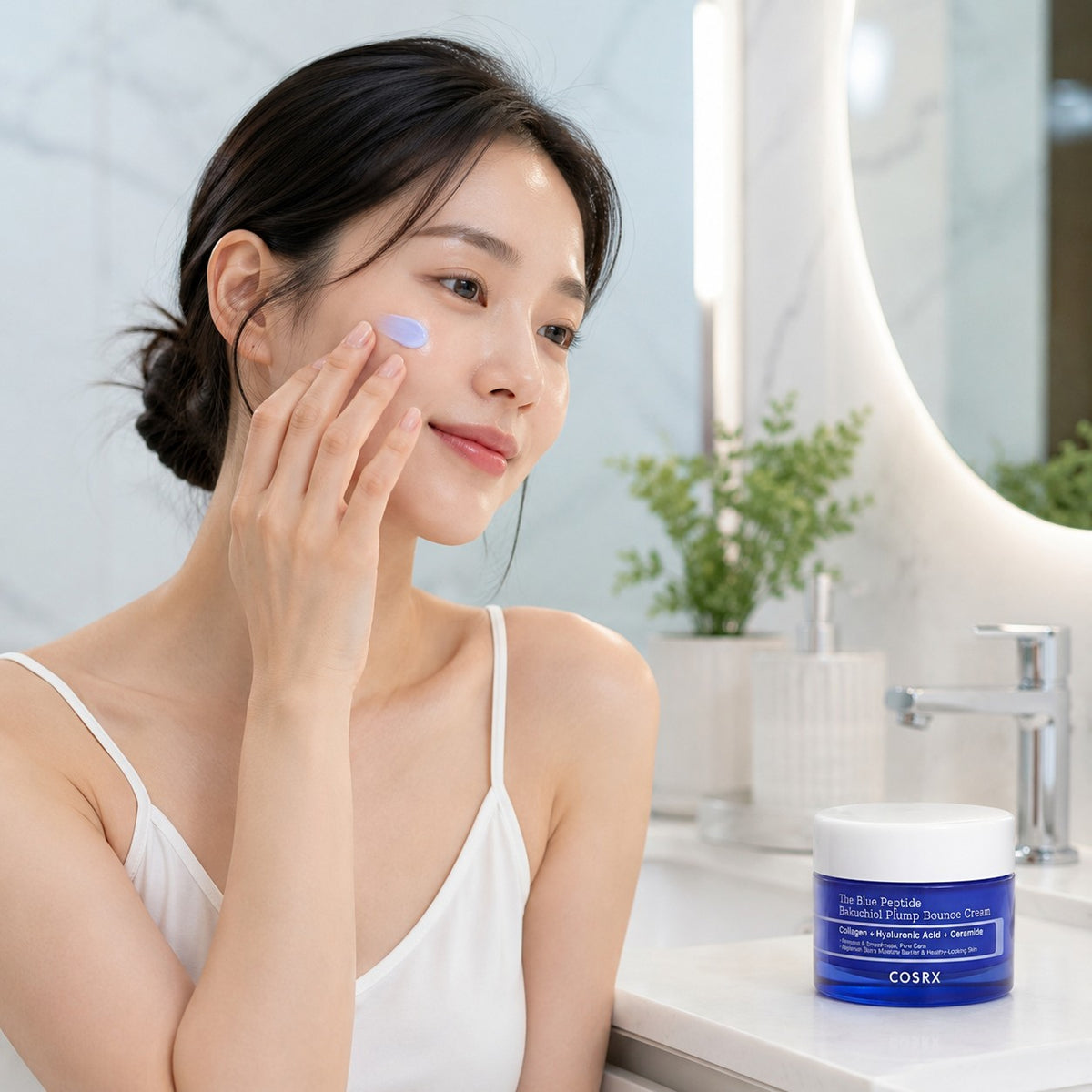 COSRX The Blue Peptide Bakuchiol Plump Bounce Creme 50 ml