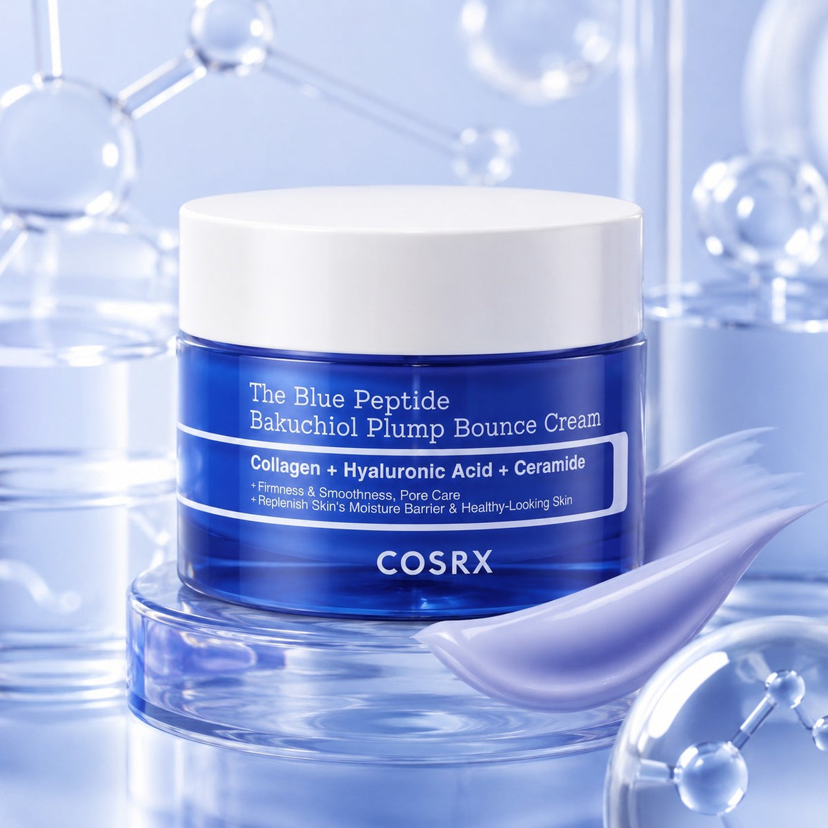 COSRX The Blue Peptide Bakuchiol Plump Bounce Creme 50 ml