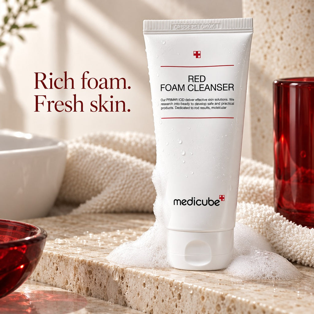 MEDICUBE Red Espuma de Limpeza 120 ml
