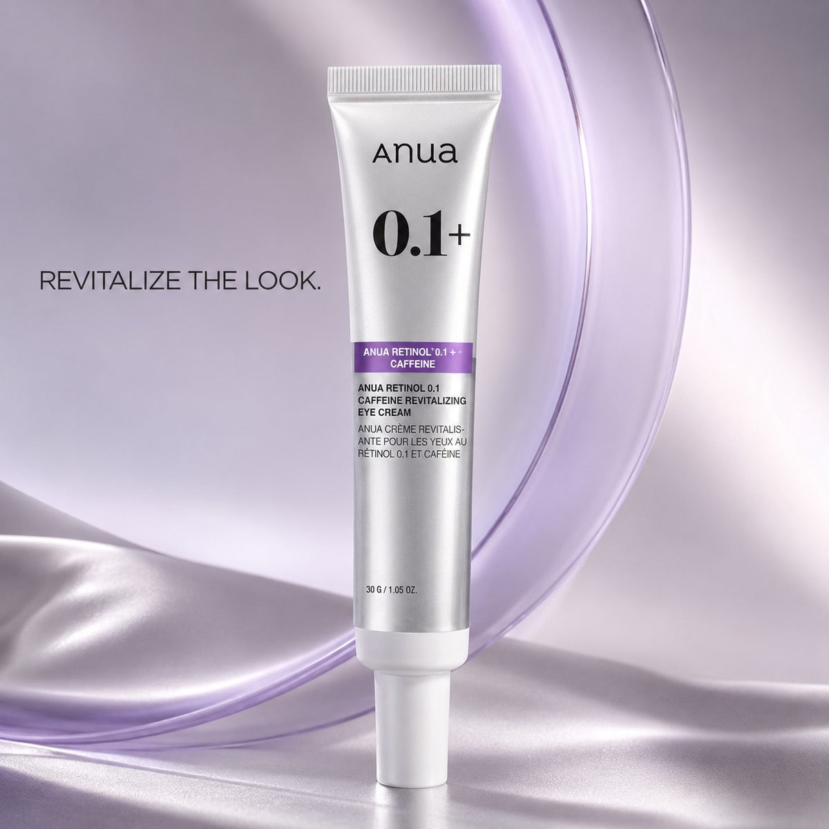 Anua Retinol 0.1 Caffeine Revitalizing Creme de Olhos 30 g