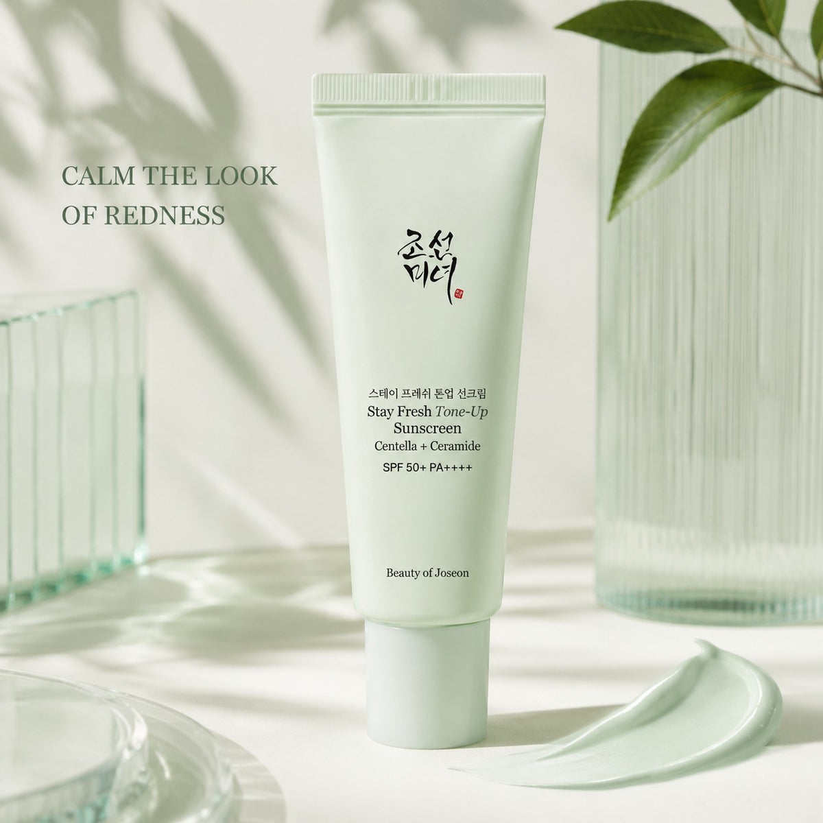 Beauty of Joseon Stay Fresh Tone Up Protetor Solar Centella + Ceramide Green 50 ml