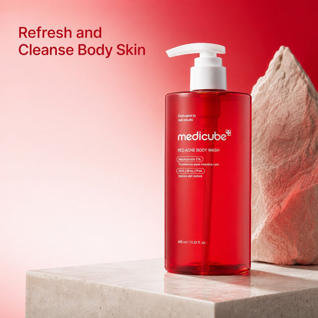medicube Red Acne Body Wash 3.0 400 ml