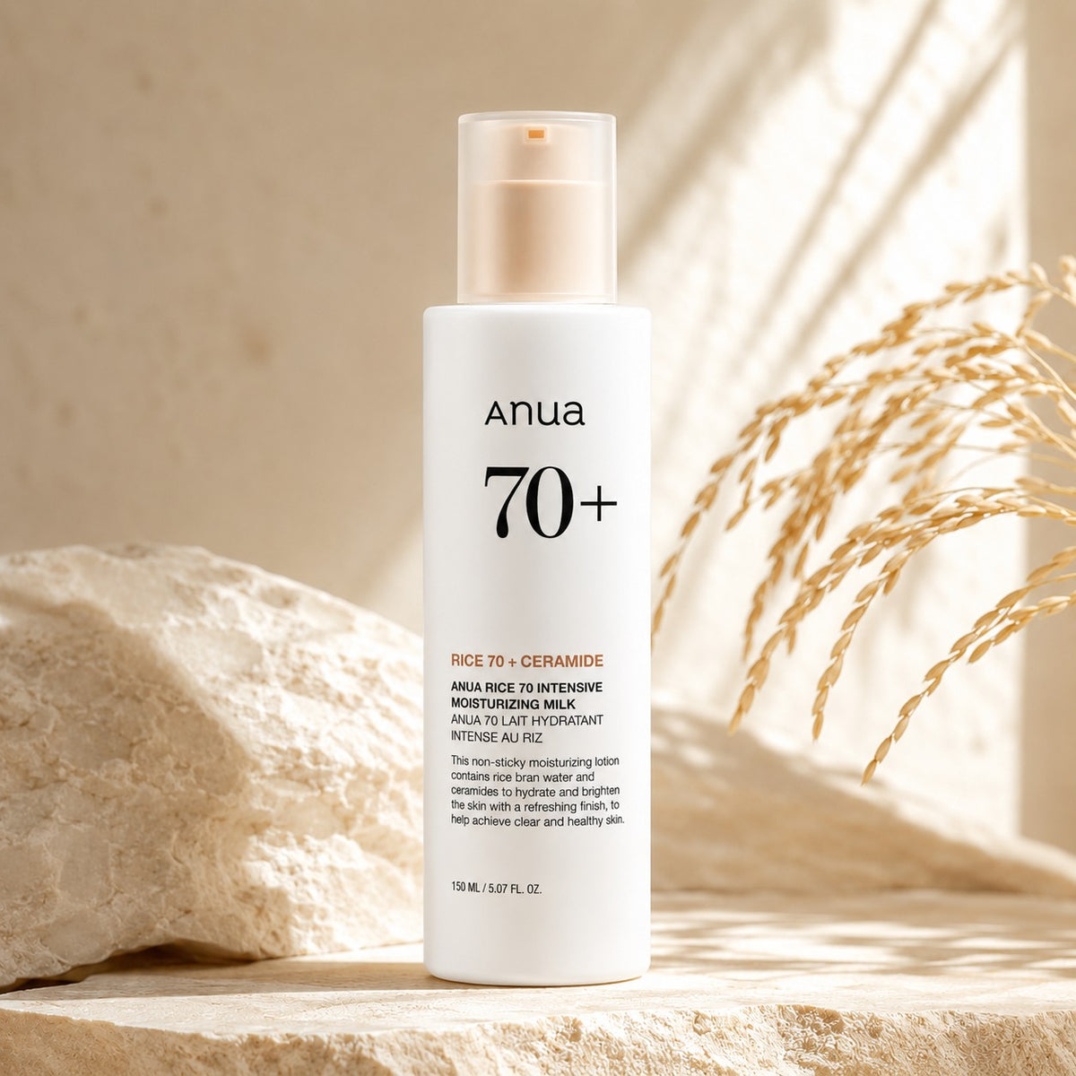 Anua Rice 70 Intensive Hidratante Milk 150 ml