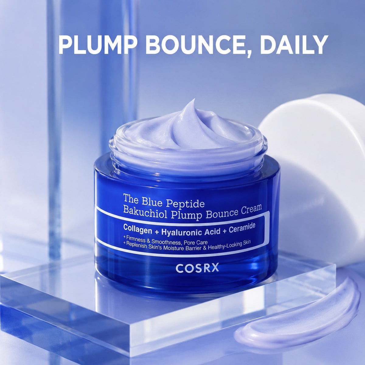 COSRX The Blue Peptide Bakuchiol Plump Bounce Creme 50 ml