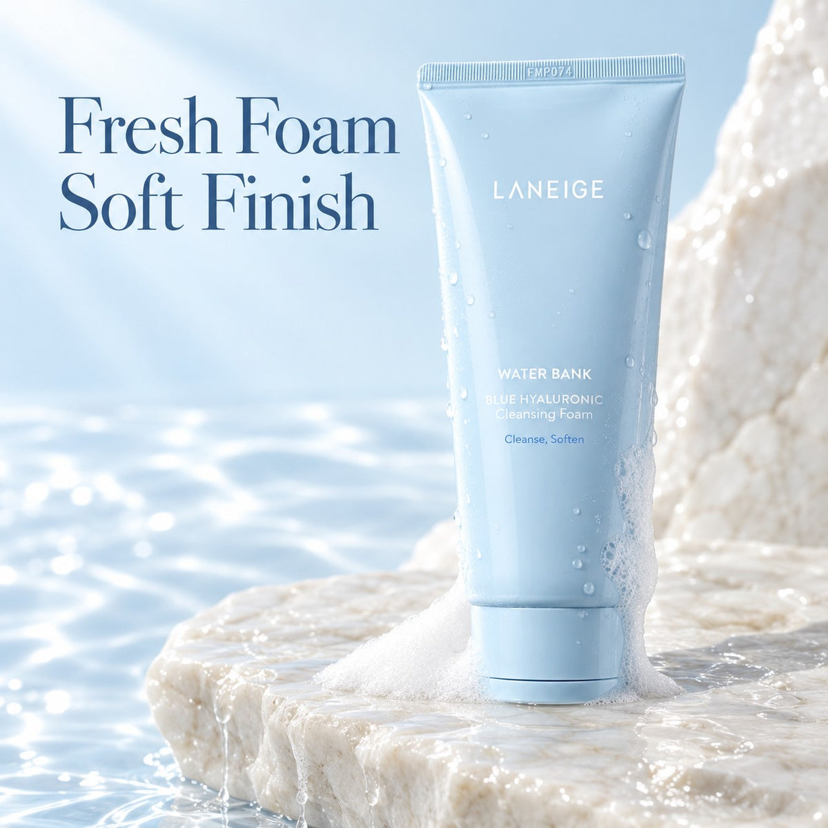 LANEIGE Water Bank Blue Hyaluronic Espuma de Limpeza 150 g