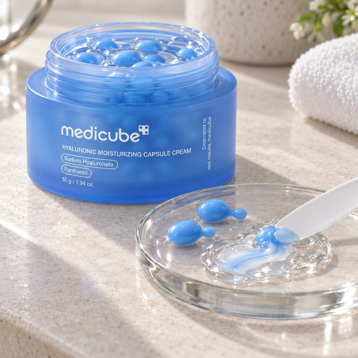 medicube Hyaluronic Hidratante Capsule Creme 55 g