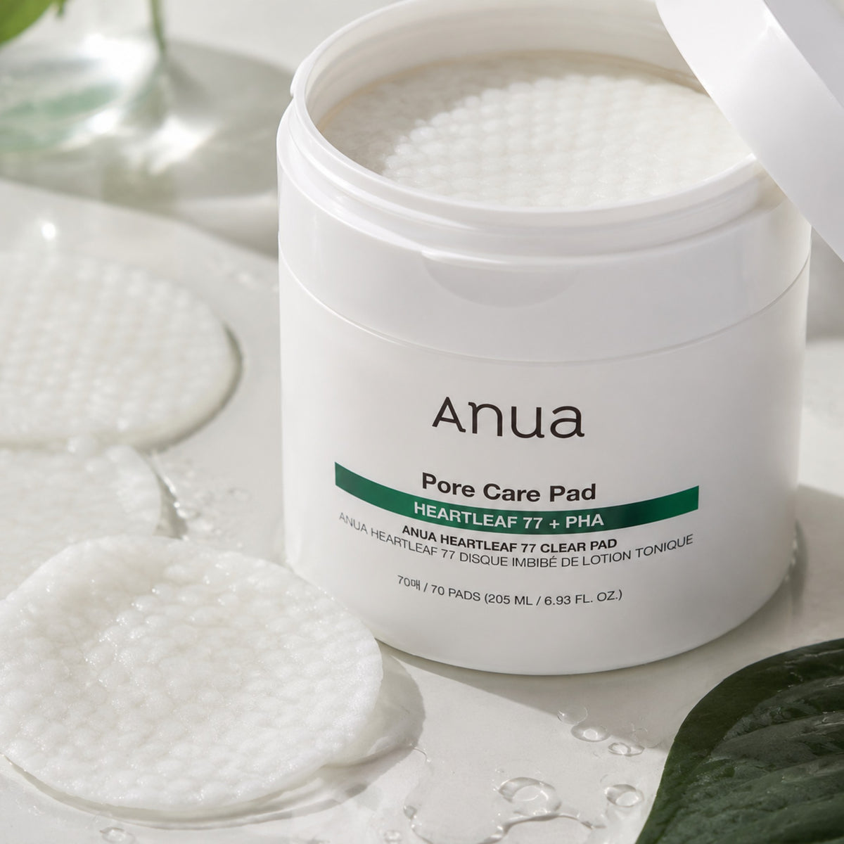 Anua Heartleaf 77 Clear Disco 70 pads