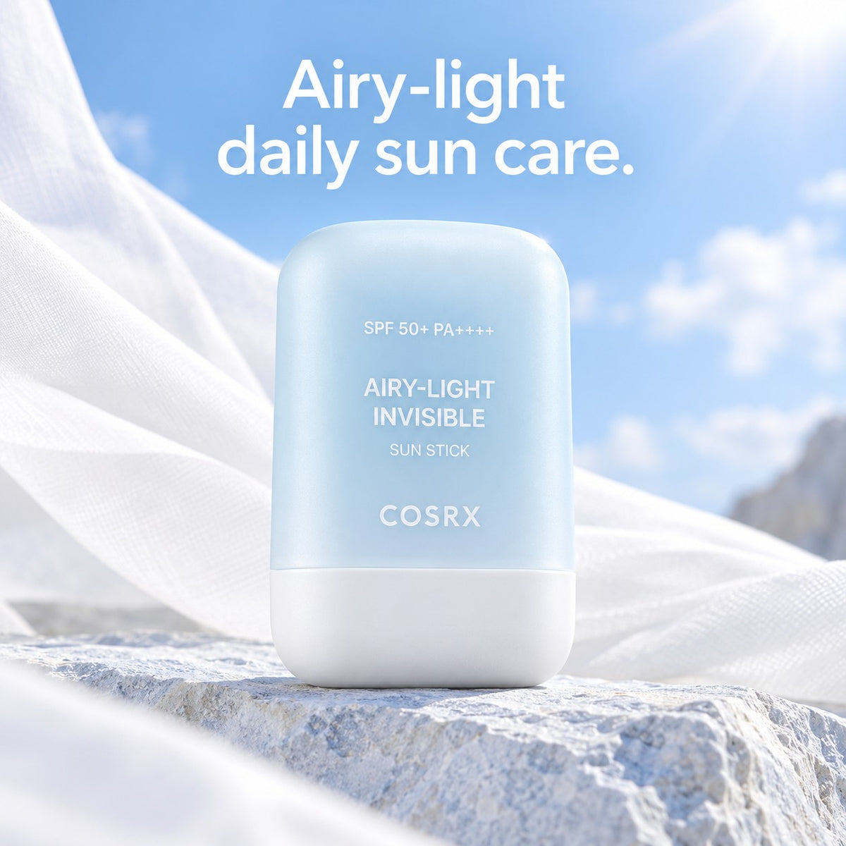 COSRX Airy-Light Invisible Stick Solar SPF 50+ PA++++ 19 g