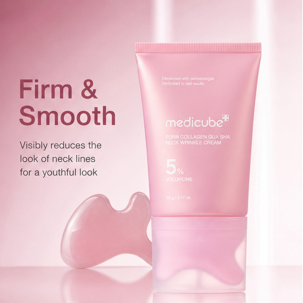 medicube PDRN Collagen Gua Sha Neck Wrinkle Creme 90 g
