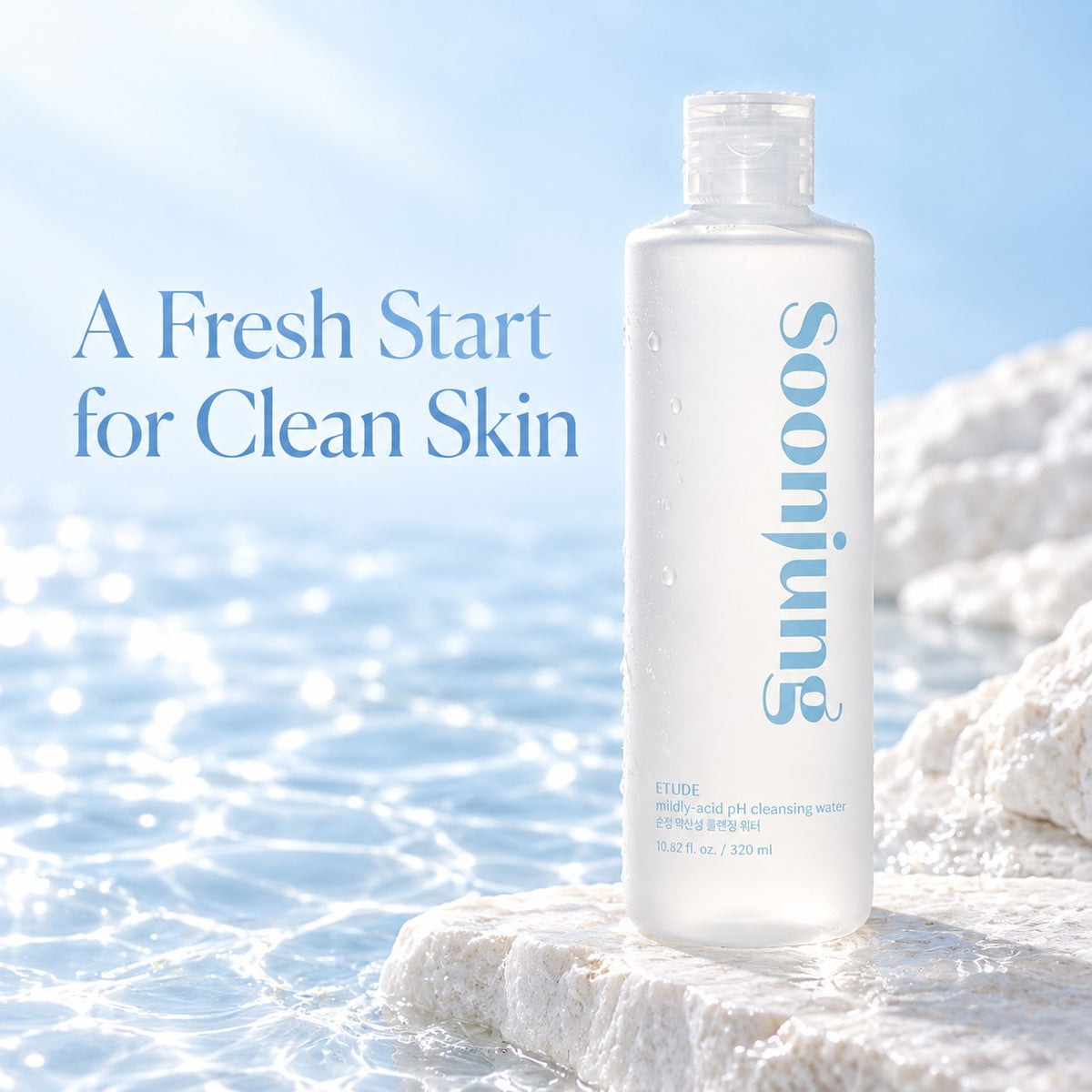 ETUDE SoonJung pH 5.5 Água de Limpeza 320 ml