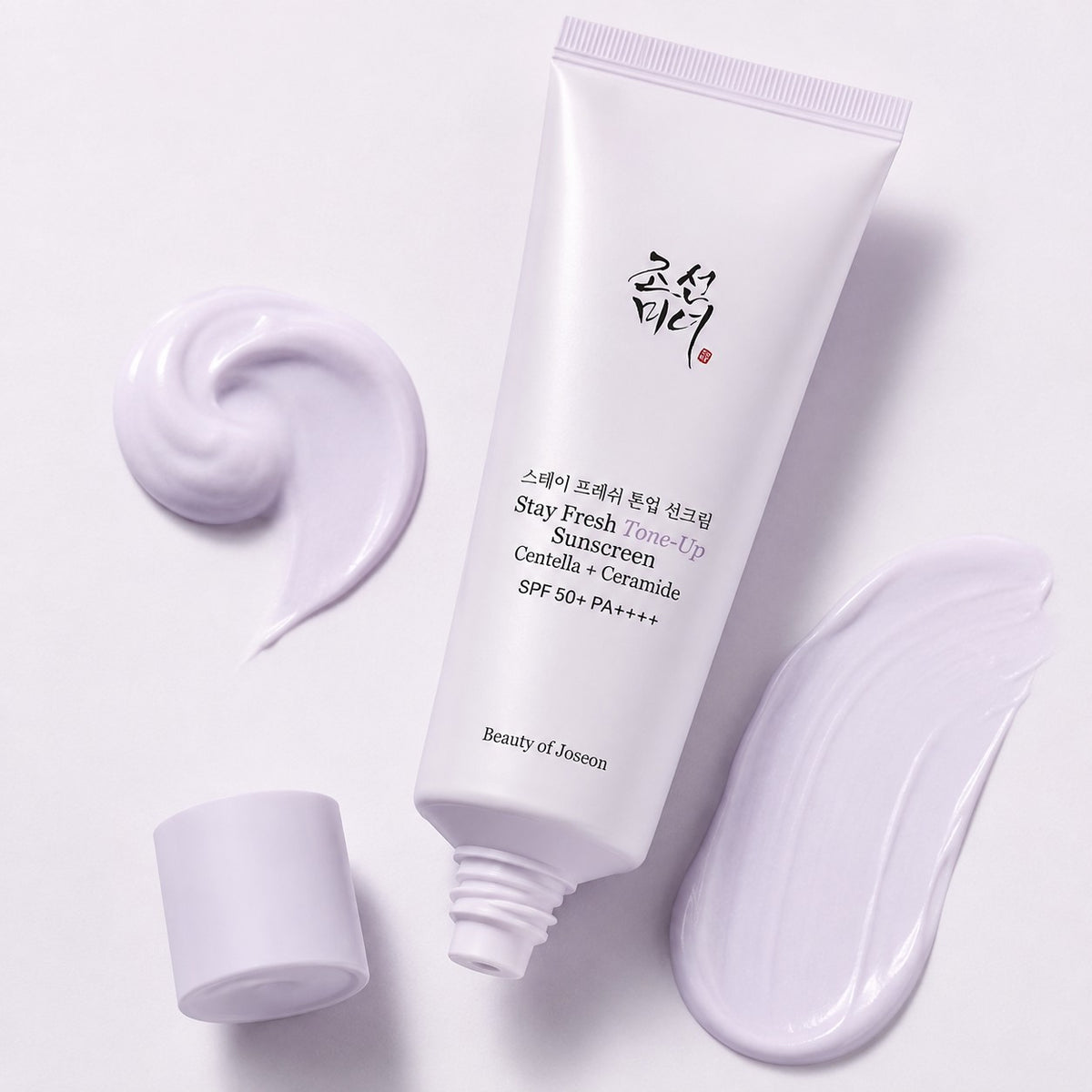 Beauty of Joseon Stay Fresh Tone Up Protetor Solar Centella + Ceramide Purple 50 ml