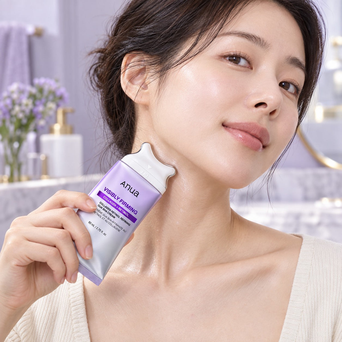 Anua Collagen Retinol Refining Gua Sha Creme 80 ml