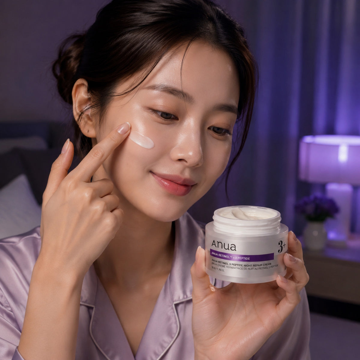 Anua Retinol 3 Peptide Night Repair Creme 50 g