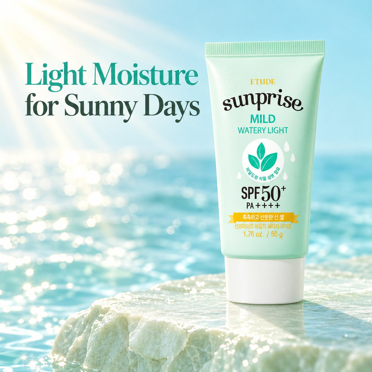 ETUDE Sunprise Mild Watery Light SPF 50 PA+++ 50 g