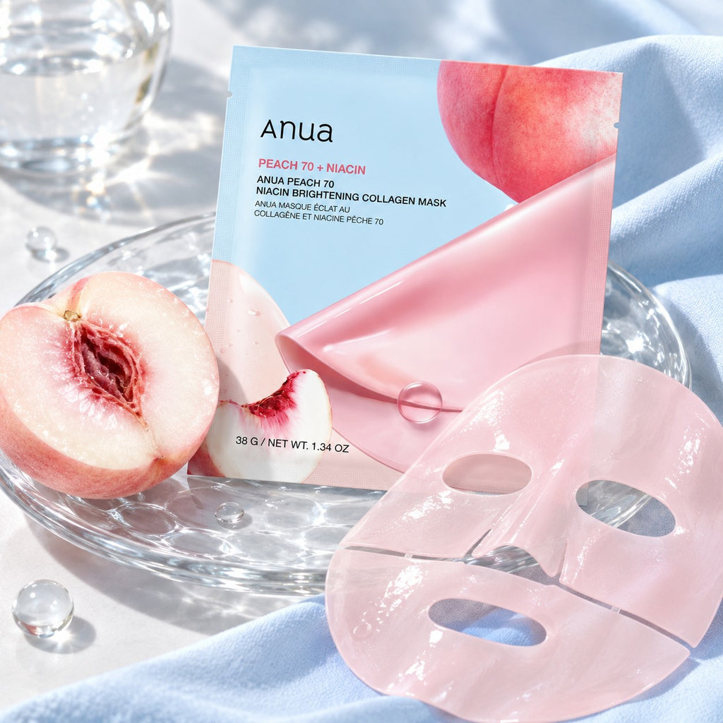 Anua Peach Máscara 4 un.