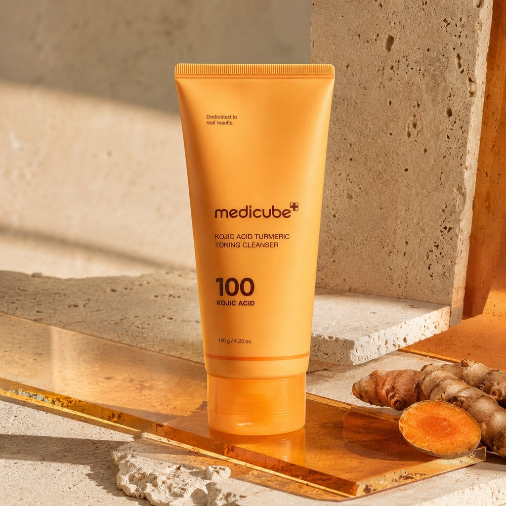 medicube Kojic Acid Turmeric Toning Limpeza 120 g