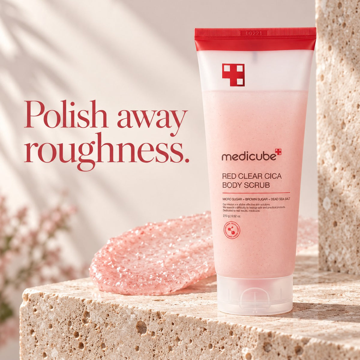 medicube Red Clear Cica Body Scrub 270 g