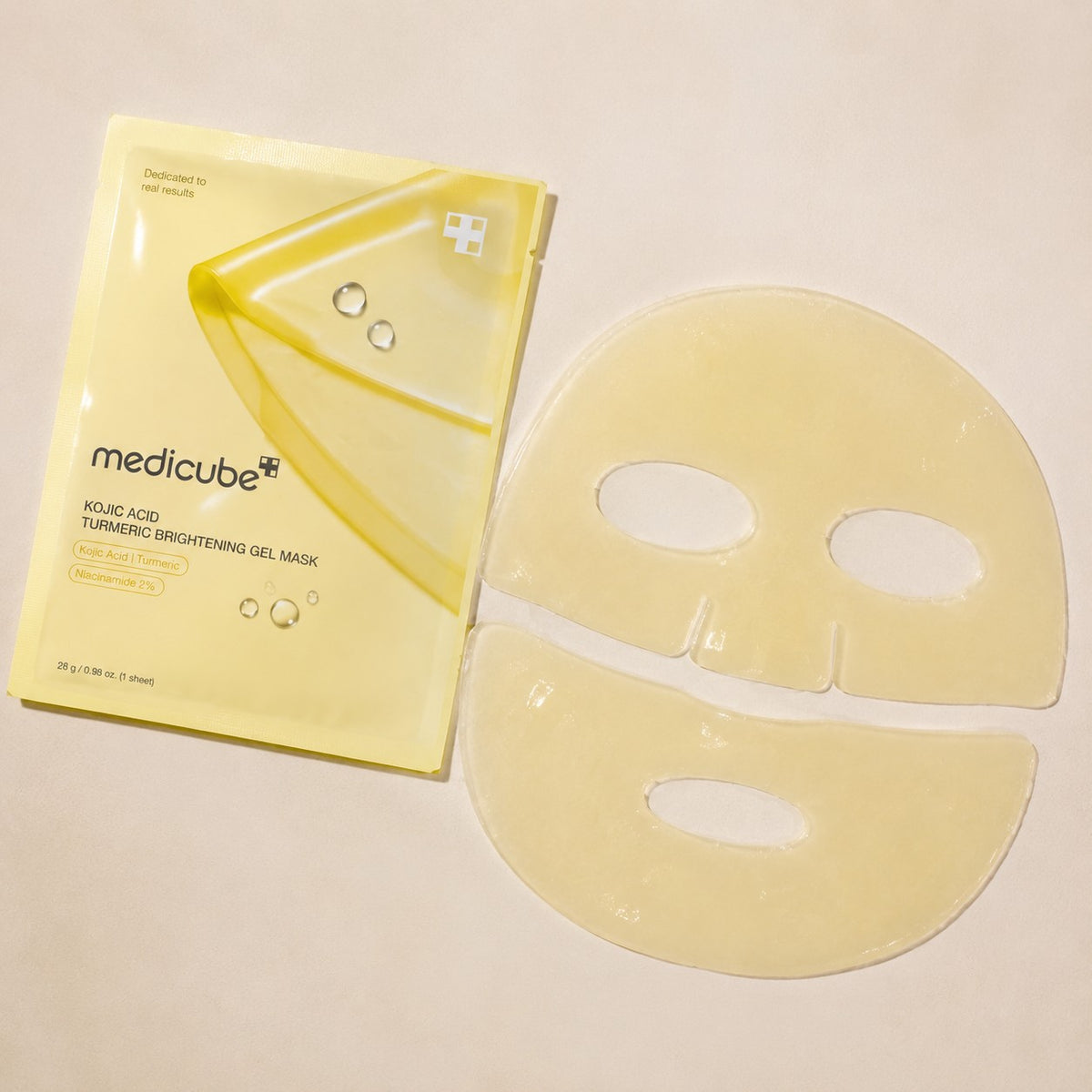 MEDICUBE Kojic Acid Turmeric Máscara em Gel 4 un.