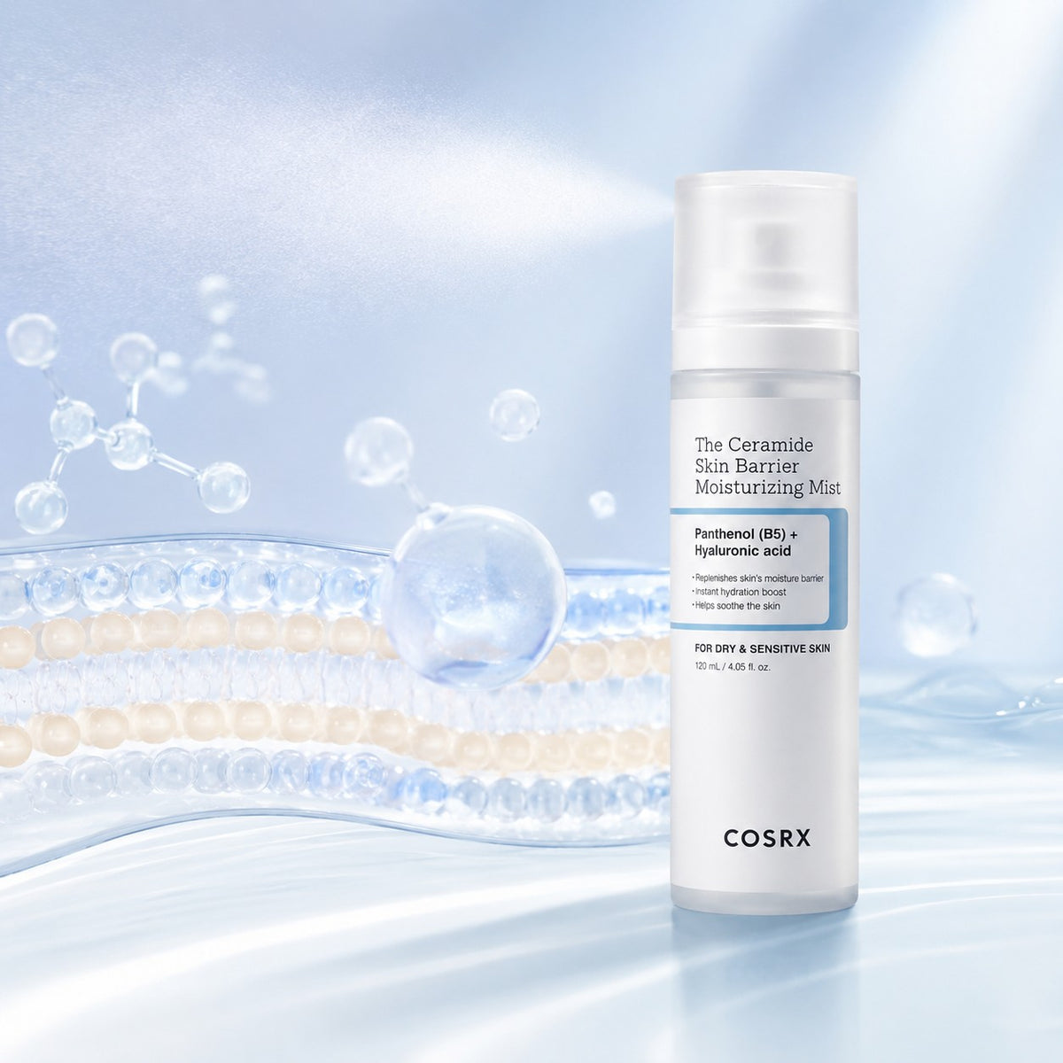 COSRX The Ceramide Skin Barrier Hidratante Bruma 120 ml