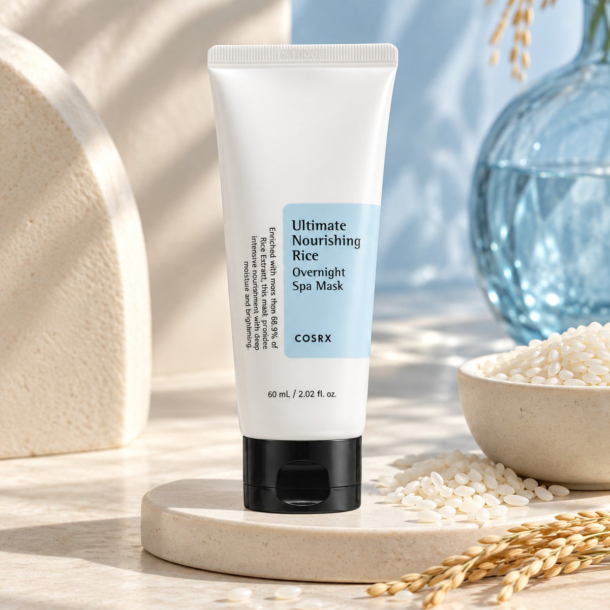 COSRX Ultimate Nourishing Rice Overnight Spa Máscara 60 ml