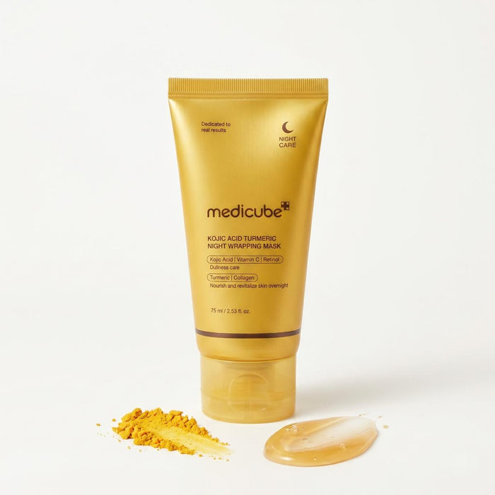 MEDICUBE Máscara de Noite Kojic Acid Turmeric 75 ml
