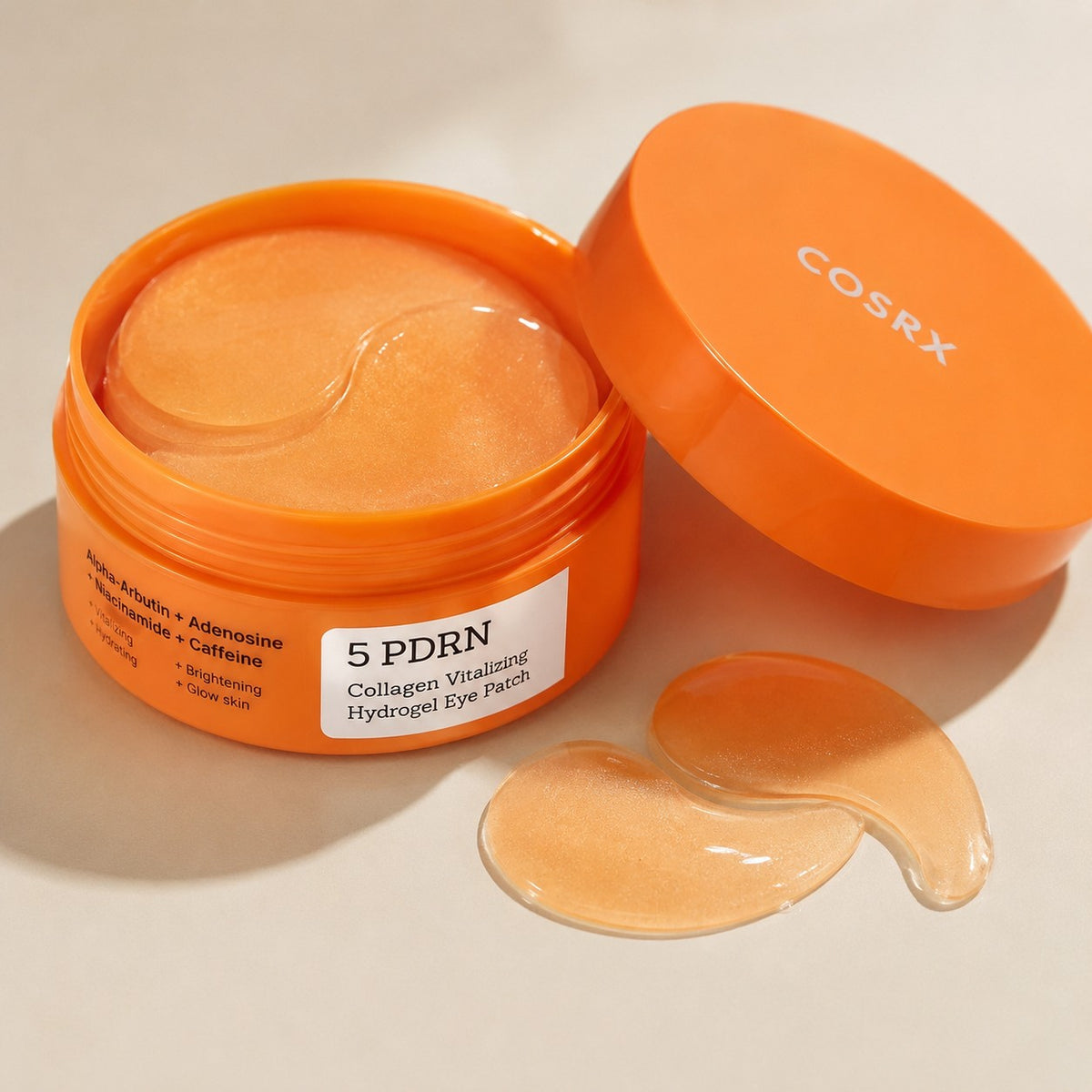 COSRX 5 PDRN Collagen Vitalizing Hydrogel Máscara de Olhos 60 Patches